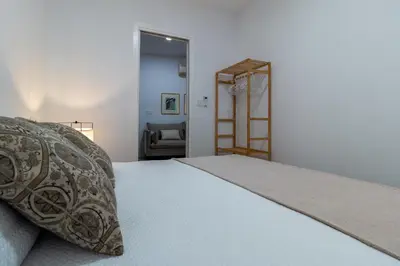 Cama o camas de una habitación en Apartamento Conde y Luque