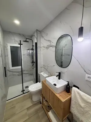 Un baño de El Olivo Verde