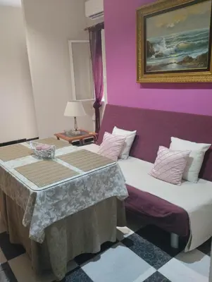 Zona de estar de La casa de pepa