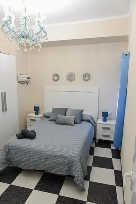 Cama o camas de una habitación en La casa de pepa