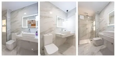 Un baño de Bernaldez Suite - Vacacional Sevilla