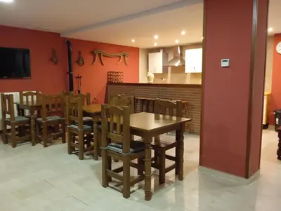 Una cocina o zona de cocina en Casa Rural Río Frío