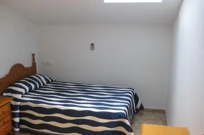 Cama o camas de una habitación en Campomar se encuentra