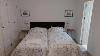 Cama o camas de una habitación en Callejón de la Luz