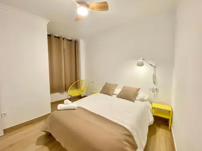 Cama o camas de una habitación en Balcón de la Paz