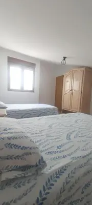 Cama o camas de una habitación en Gracia apartment
