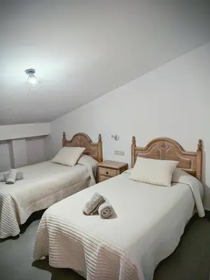 Cama o camas de una habitación en Gracia apartment