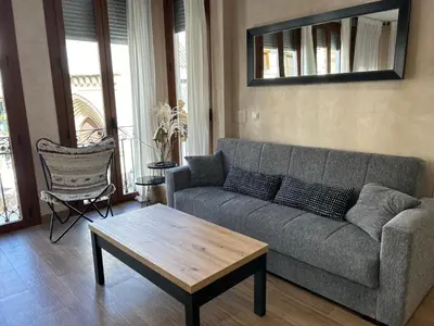 Zona de estar de Wanderlust Loft