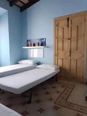 Cama o camas de una habitación en La Sanadora, maravilla andaluza