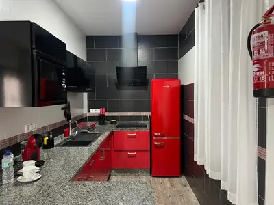 Una cocina o zona de cocina en Apartamento Azahar de Córdoba