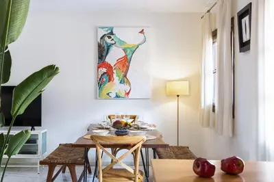 Zona de estar de MonKeys Apartments Alameda House & Terrace