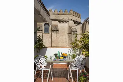 Plano de MonKeys Apartments Alameda House & Terrace