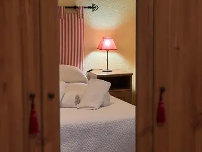 Cama o camas de una habitación en Apartamento La Piconera de Santa Marina