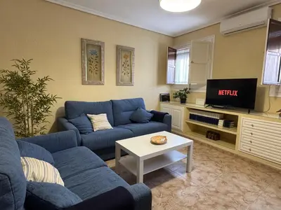 Una televisión o centro de entretenimiento en Apartamento La Piconera de Santa Marina