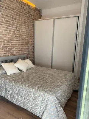 Cama o camas de una habitación en Casa del Párroco