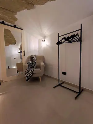 Cama o camas de una habitación en Casa Cueva Un Rinconcito en Setenil