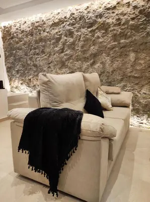 Zona de estar de Casa Cueva Un Rinconcito en Setenil