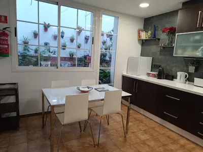 Una cocina o zona de cocina en Casa Caballero de la Rosa