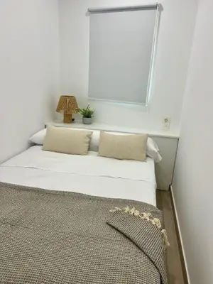 Cama o camas de una habitación en Apartamento Turístico Centro Antequera B