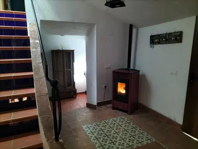 Plano de Cortijo Rural El Contador, con chimenea