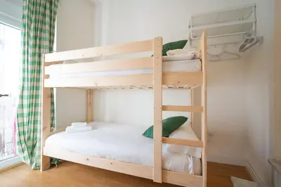 Cama o camas de una habitación en Apartamento en el barrio de la Alameda de Hercules