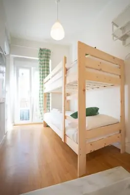 Cama o camas de una habitación en Apartamento en el barrio de la Alameda de Hercules