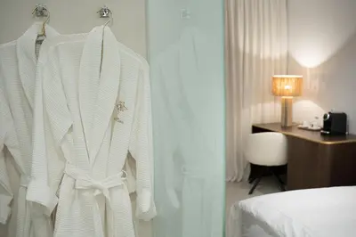 Cama o camas de una habitación en P SANTA CLARA HOTEL BOUTIQUE By Sojo