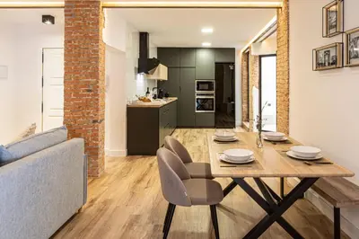Una cocina o zona de cocina en Sentir Jaén I