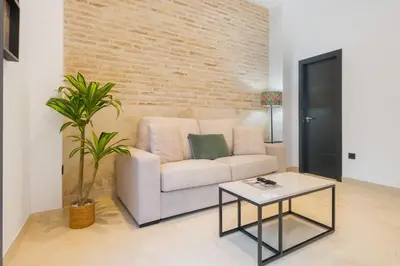 Zona de estar de New Design Apartment - Gallos 4