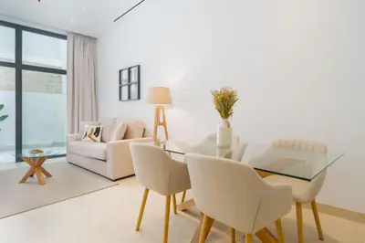 Zona de estar de New Design Apartment - Private patio - Gallos 2