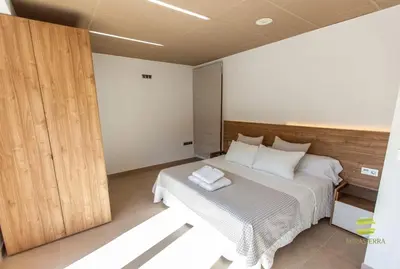 Cama o camas de una habitación en Mirasierra