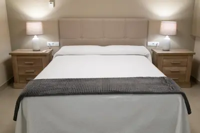 Cama o camas de una habitación en Apartamento Q2