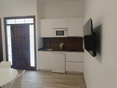 Una cocina o zona de cocina en Loft Plaza