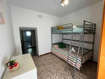 Cama o camas de una habitación en Casa Jazmín