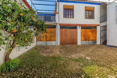 Jardín al aire libre en Alminar Suites