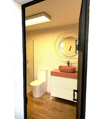 Un baño de Casa rural