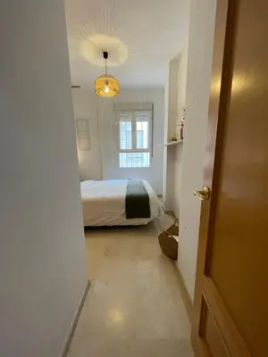 Cama o camas de una habitación en Makao Apartamento La Macarena