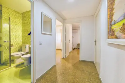 Un baño de Apartamento Violeta & Centro