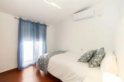 Cama o camas de una habitación en Casa de la Albolafia