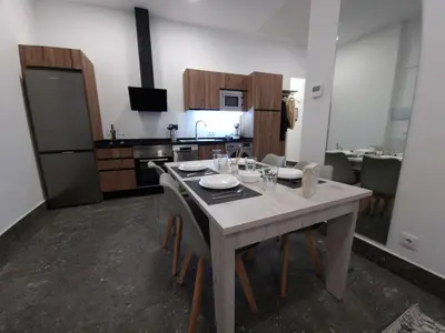 Una cocina o zona de cocina en CARMELO APARTAMENTo