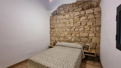Cama o camas de una habitación en Sierra Serena