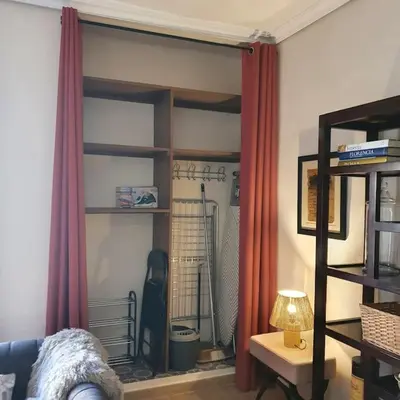 Cama o camas de una habitación en Apartamento reformado a estrenar
