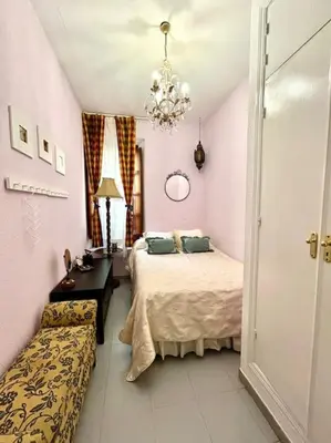 Cama o camas de una habitación en Hispalis iglesia de San Luis