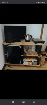 Una cocina o zona de cocina en Cabaña del árbol Lavagarural