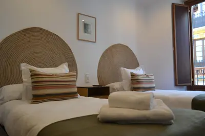 Cama o camas de una habitación en Sunshine San Fernando