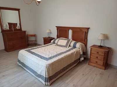 Cama o camas de una habitación en Rincón Subbético
