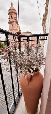 Un balcón o terraza de Viviendas con Fines Turísticos Pitico de Barro