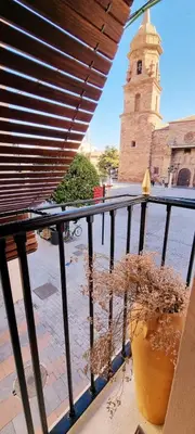 Un balcón o terraza de Viviendas con Fines Turísticos Pitico de Barro