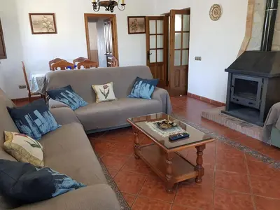 Zona de estar de Casa Rural El Puerto