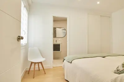 Cama o camas de una habitación en Del Valle Hogar Centro